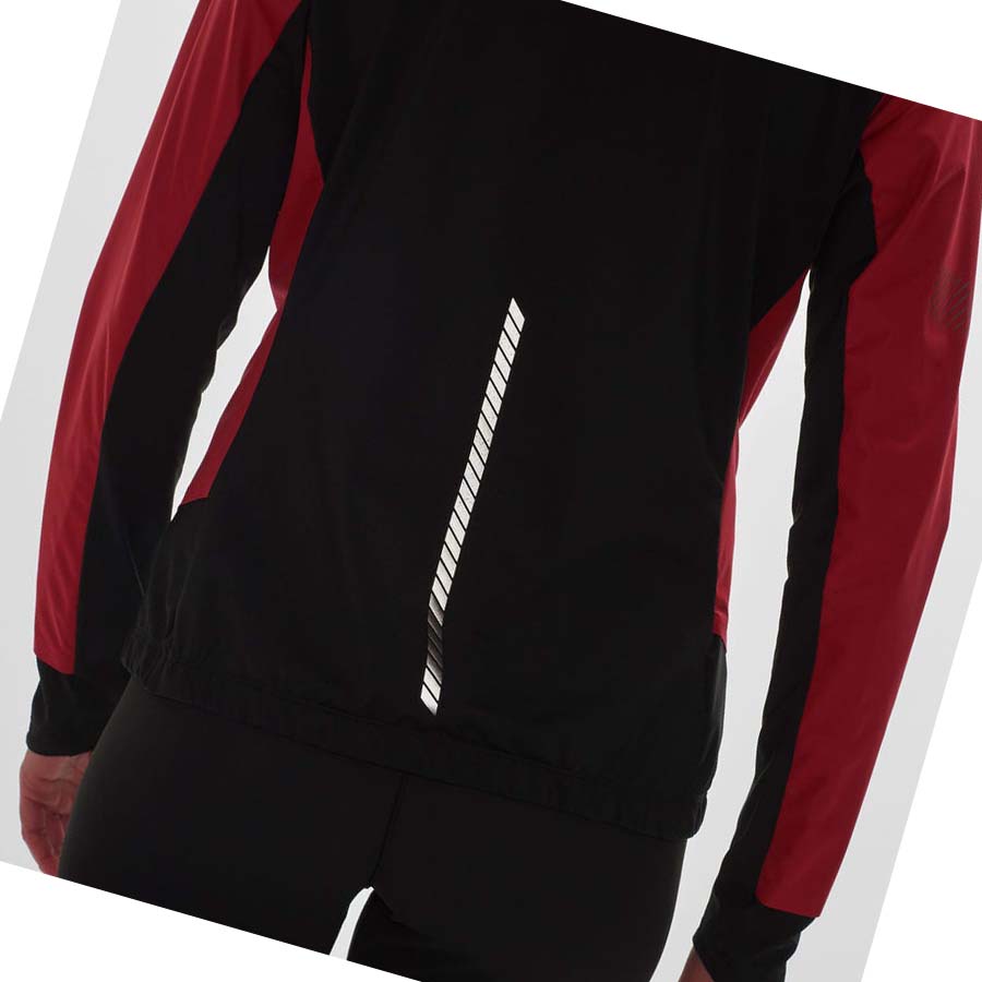 Chaquetas Salomon LIGHT SHELL Mujer Rojos | MX 2431SGL